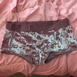 Velvet PINK boy shorts